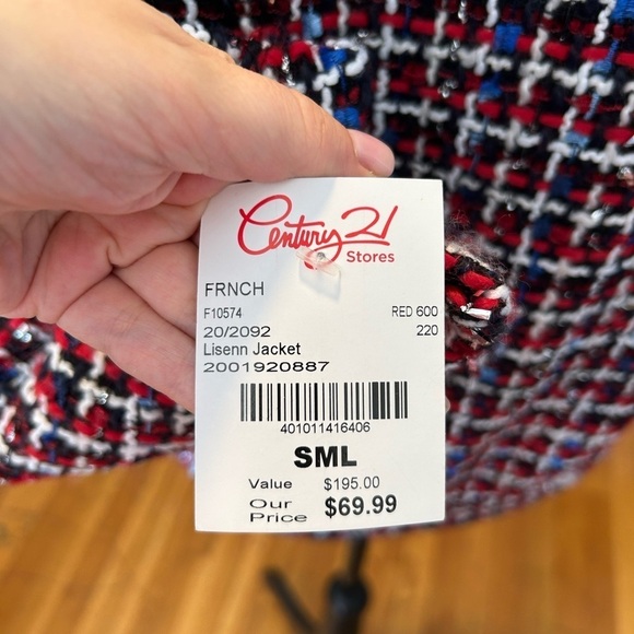 NEW FRNCH tweeded blazer - Picture 6 of 8